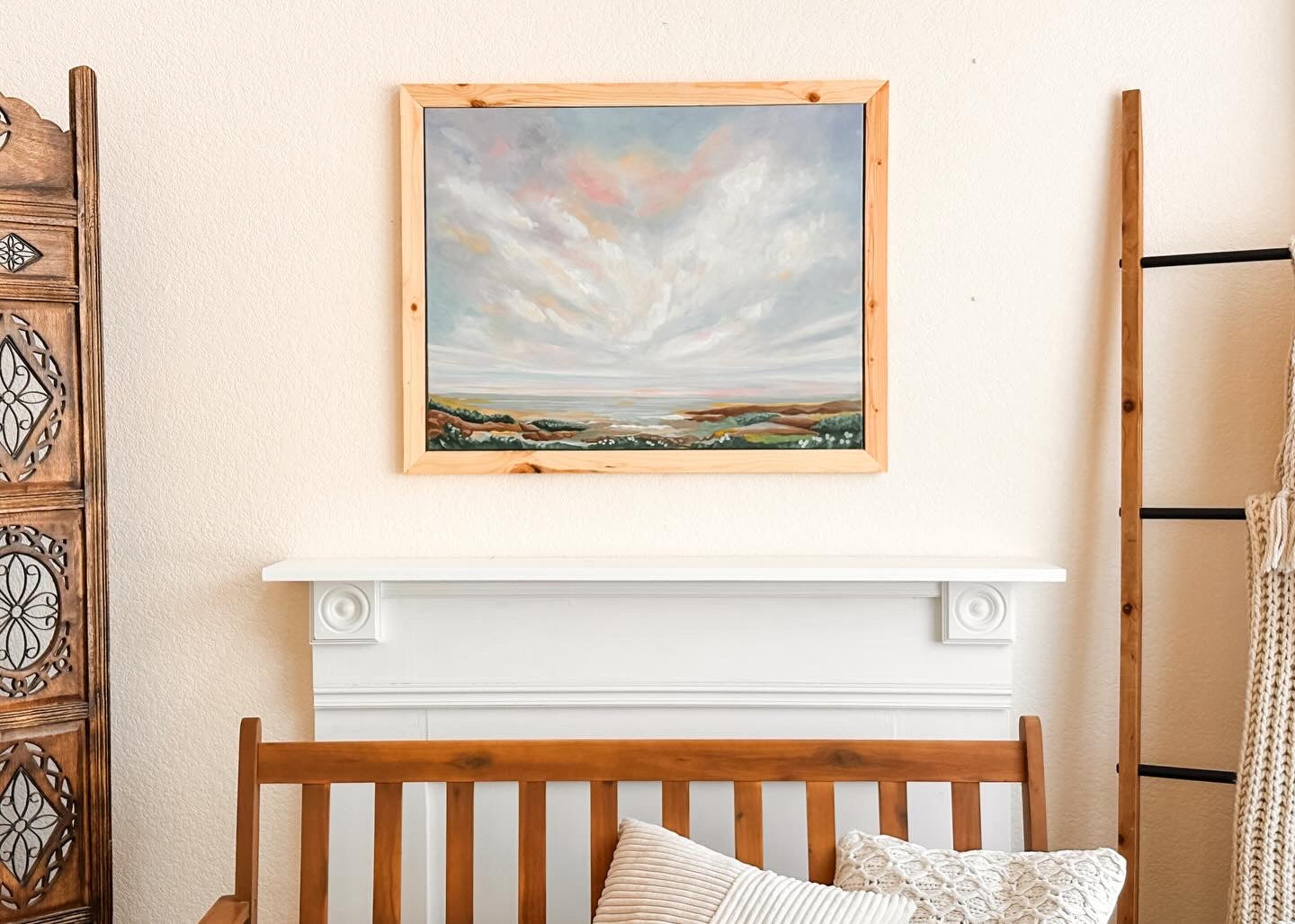 Large Framed Canvas