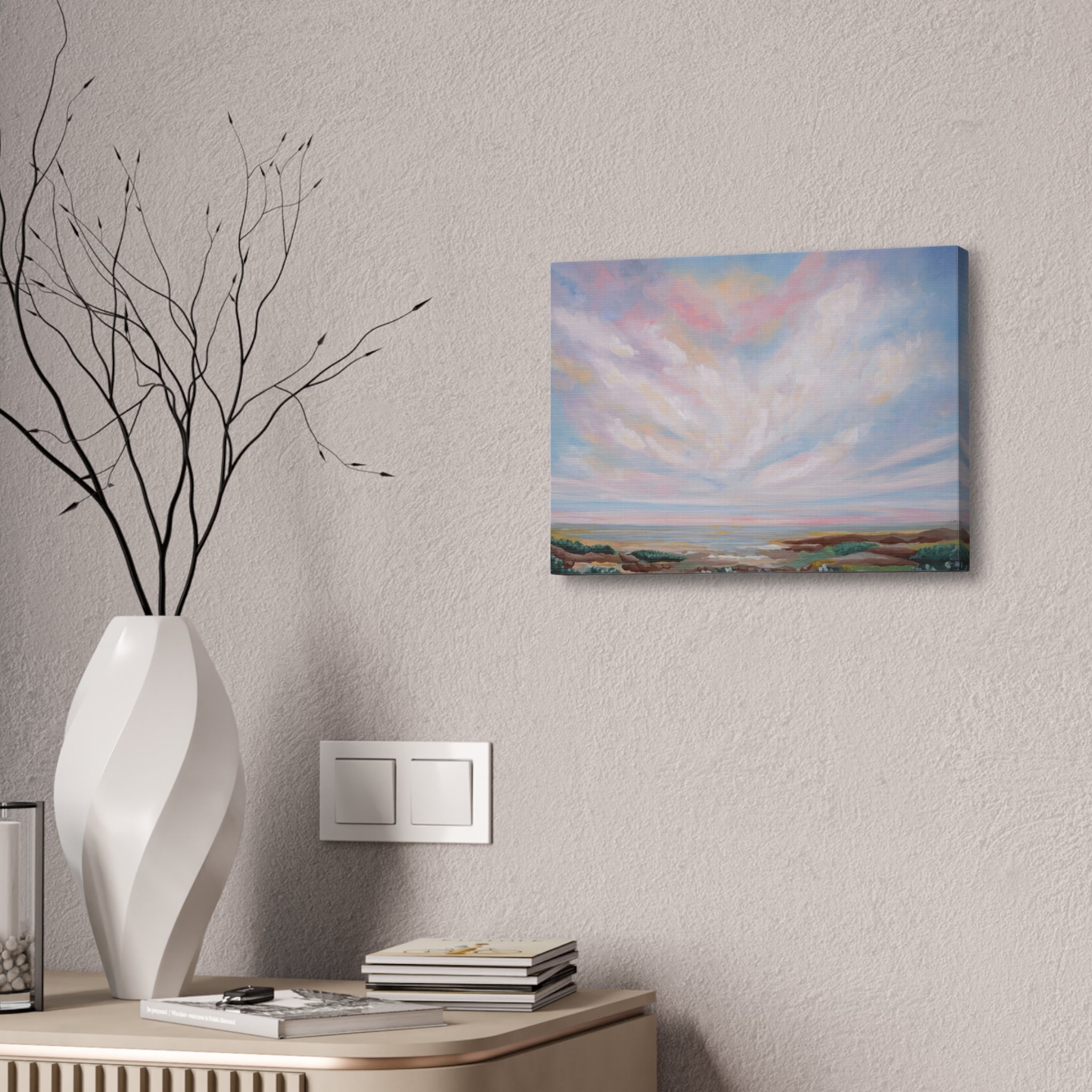 Coastal Sky Canvas Print