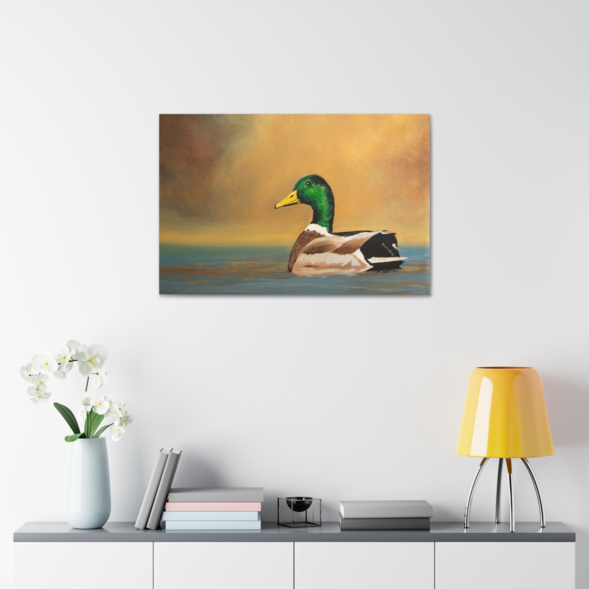 Mallard - Canvas Stretched, 1.5''