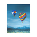 Hot Air Balloons Art Print 8x10" — Colorful Sky Scenic Wall Decor
