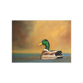 Mallard Duck Print 5x7" — Realistic Wildlife Art Unframed Print