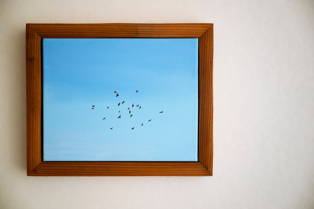 A Gathering in the Sky – Original Acrylic Painting