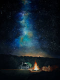 Camping Under the Stars – Original Acrylic Painting