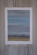 9x12 Original Painting - Cloudy Day