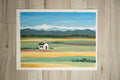 Country Chapel Original 9x12 acrylic Painting