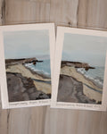 5x7 Original Painting - Davenport Landing