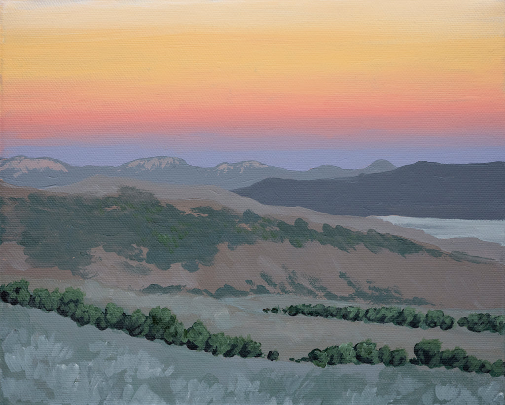 Sunset Over Horsetooth