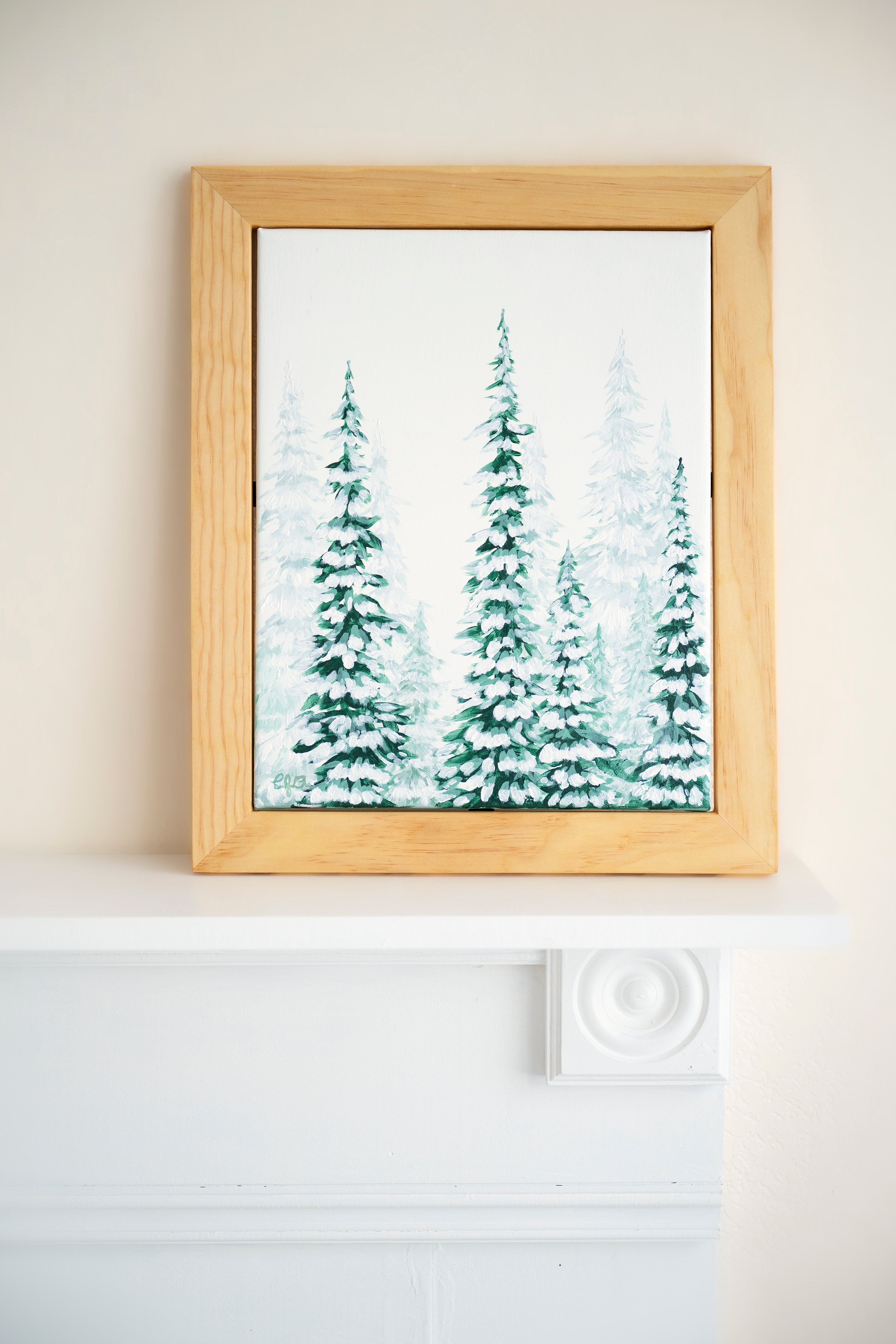 Snowy Pines