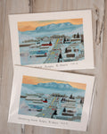 5x7 Original Painting - Steamboat Springs