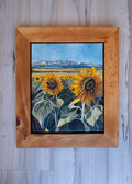 8x10 Original Painting - Sunflower Glow