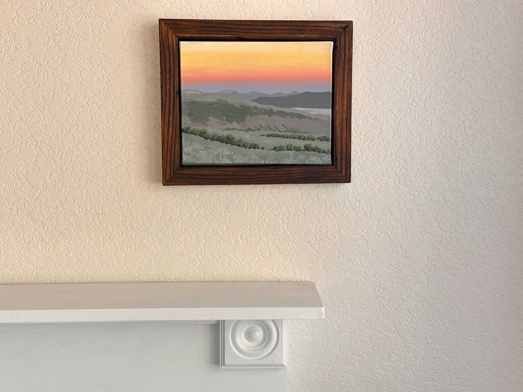 Sunset Over Horsetooth