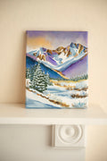 Snowy Rocky Mountains